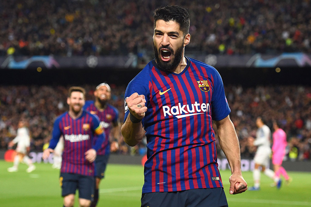 Bagi Luis Suarez gol ke gawang Alison Becker ini merupakan gol pertamanya di Liga Champions Musim ini.