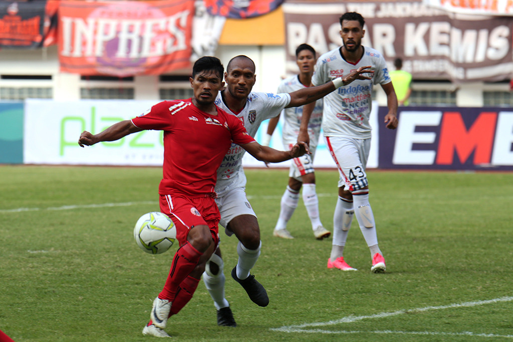 Persija Jakarta berhasil mengalahkan Bali United FC dengan skor akhir 1-0.