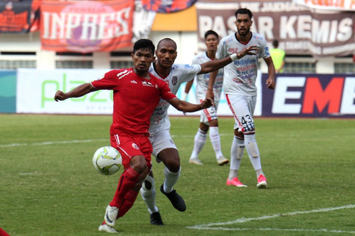 Persija Jakarta berhasil mengalahkan Bali United FC dengan skor akhir 1-0.