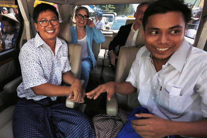 Pembebasan Wa Lone dan Kyaw Soe merupakan bagian dari amnesti massal yang diberikan Presiden Myanmar Win Myint.
