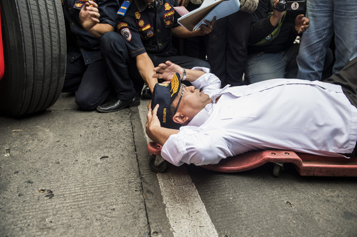 Kunjungan kerja tersebut dalam rangka pemeriksaan angkutan dan persiapan jelang mudik Lebaran 2019.