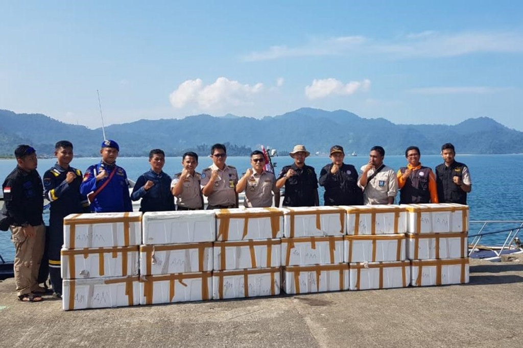 KKP melalui Stasiun Karantina Ikan Pengendalian Mutu dan Keamanan Hasil Perikanan (SKIPM) Jambi bekerja sama dengan Direktorat Polairud Polda Jambi, kembali berhasil menggagalkan upaya penyelundupan 205.370 ekor benih lobster (BL) senilai Rp30,8 miliar.