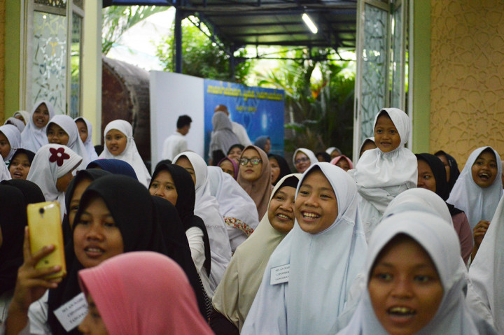 Perharinya, akan ada 600 anak yatim yang hadir dalam acara ini. Medcom.id/Khalishah Nuramalina