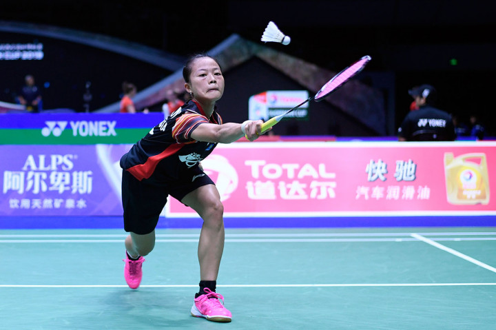 Kemudian tunggal putri Fitriani harus mengakui kedewasaan permainan Mia Blichfeldt 13-21 19-21.    