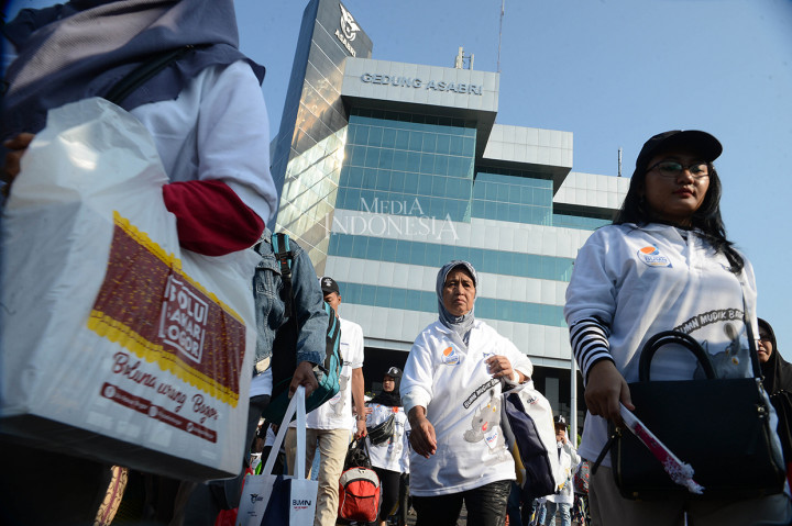 PT Asabri (persero) memberangkatkan 1300 Pemudik, ke kampung halamannya secara gratis, dalam program BUMN Mudik Bareng 2019 ke berbagai tujuan di pulau Jawa. 