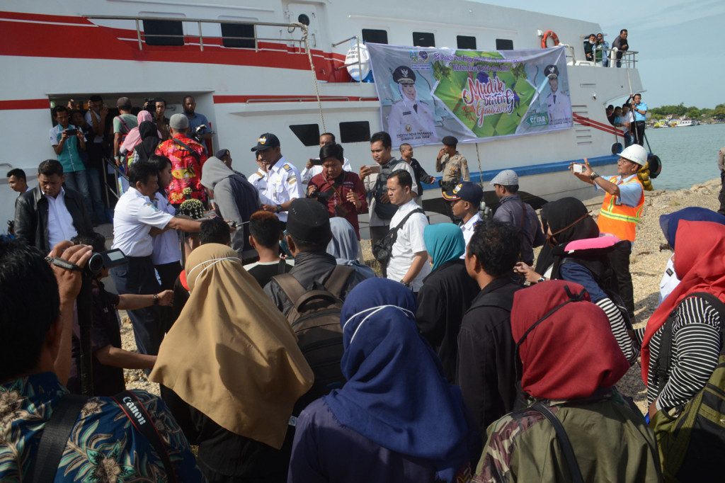 Pemprov Jatim menyediakan mudik dan arus balik gratis dari Kalianget menuju Pulau-pulau dan sebaliknya, bagi warga kepulauan di kabupaten itu.
