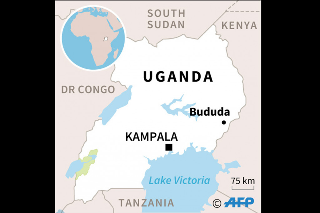 Distrik Bududa, yang terletak di perbatasan antara Uganda dan Kenya merupakan daerah berisiko tinggi untuk tanah longsor. 