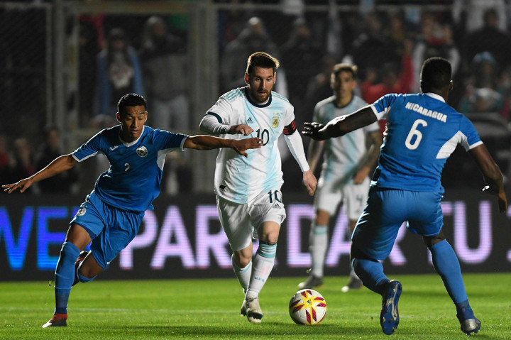 Nikaragua baru mencetak gol pada masa injury time lewat eksekusi penalti Juan Barrera. 