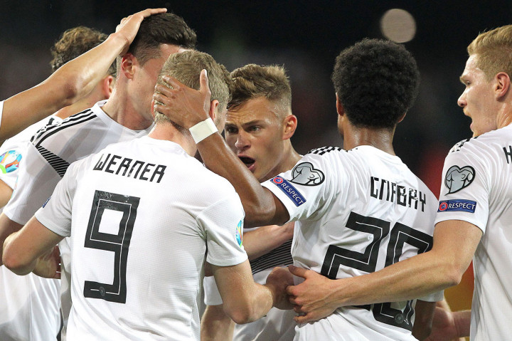 Timo Werner yang masuk menggantikan Reus membawa timnya unggul 7-0 pada menit ke-79. 