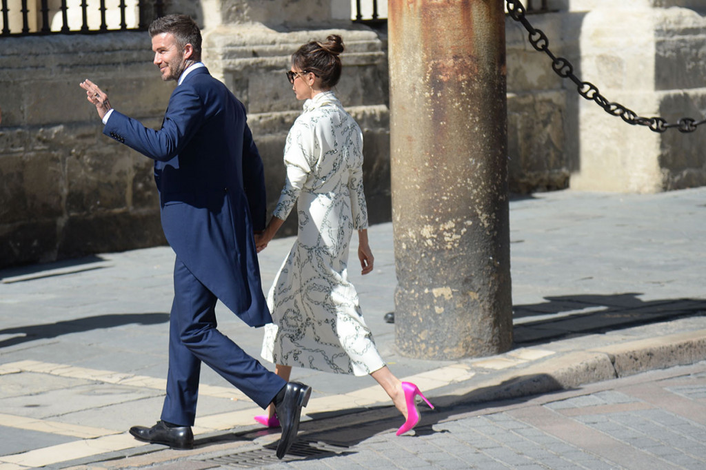 Pernikahan keduanya dihadiri ratusan tamu selebriti, pesepakbola, dan mantan pemain top Eropa, di antaranya mantan pemain Real Madrid David Beckham yang hadir didampingi istrinya Victoria Beckham.