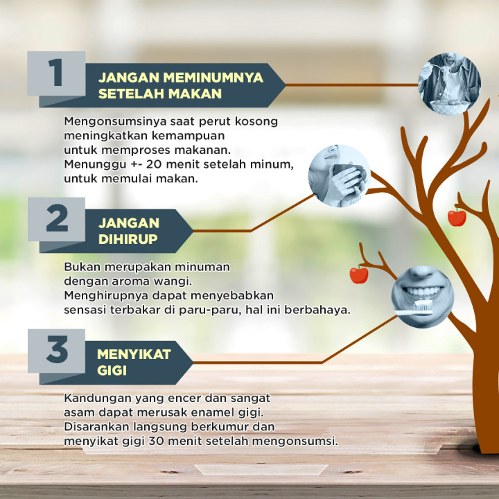 Cara Pakai Cuka Sari Apel