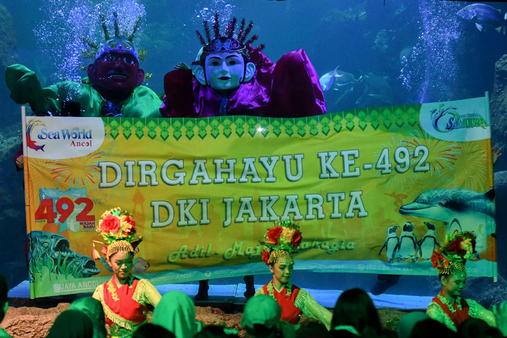 Pertunjukan yang digelar dalam rangka memeriahkan HUT ke-492 Jakarta tersebut berlangsung pada 22 dan 23 Juni 2019.