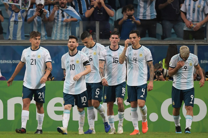 Dengan kemenangan dua gol ini, Argentina lolos ke fase knock out Copa America 2019 sebagai runner up Grup B. Mengantongi nilai empat, Albiceleste tertinggal lima angka dari Kolombia yang finis pertama. Afp Photo/Carl de Souza