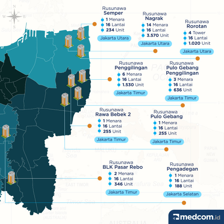 Unit Rusunawa yang Siap Dihuni