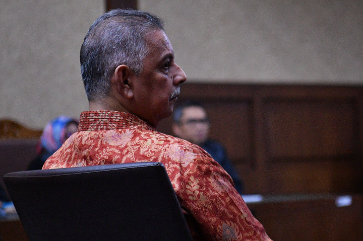 Terdakwa mantan Direktur Utama PLN Sofyan Basir menjalani sidang lanjutan kasus suap proyek PLTU Riau-1 di Pengadilan Tipikor, Jakarta Pusat.