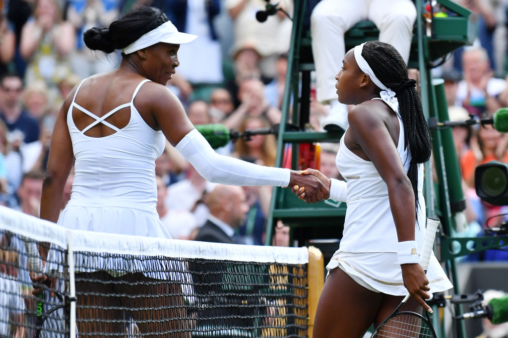 Petenis remaja Amerika Serikat berusia 15 tahun yang berperingkat 313 dunia itu baru saja menciptakan salah satu kejutan terbesar dalam sejarah Wimbledon dengan menumbangkan Venus Williams di babak pertama.