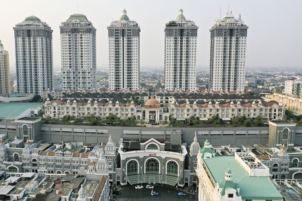 The Villas terkoneksi langsung dengan MOI melalui sepasang lift. Untuk menuju ke sana, tamu harus melewati bagian dalam mal terlebih dulu.
