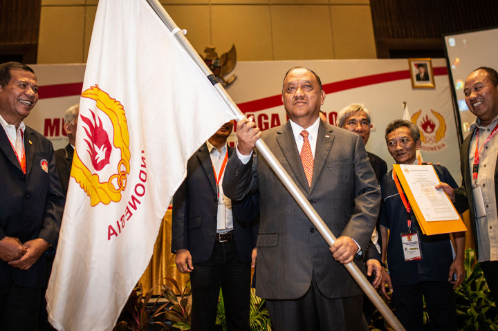 Dalam Musronas tersebut Letjen TNI (Purn) Marciano Norman terpilih sebagai Ketua Umum Komite Olahraga Nasional Indonesia (KONI) Pusat untuk periode tahun 2019-2023 menggantikan Mayjen TNI (Purn) Tono Suratman.