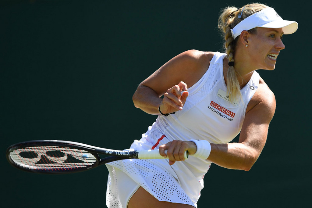 Petenis Jerman berusia 31 tahun yang memasuki gelanggang Wimbledon dengan bekal mencapai final Eastbourne itu harus mengulangi pengalaman tersingkir paling dini sejak kalah pada babak yang sama dalam edisi 2013.    