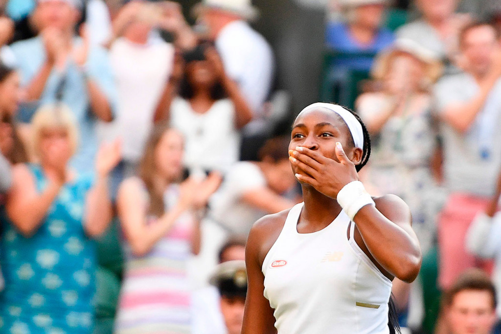 Gauff, yang sebelumnya menyingkirkan mantan juara Venus Williams dan mantan semifinalis Magdalena Rybarikova selanjutnya akan berhadapan dengan unggulan ketujuh Simona Halep pada 16 besar.