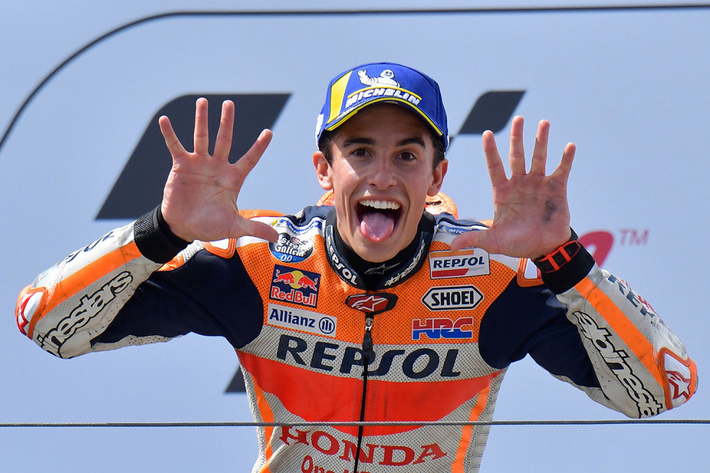 Ini merupakan podium juara kelima yang diraih Marquez dari sembilan seri MotoGP 2019. Sebelumnya, pembalap asal Spanyol itu juara di Argentina, Spanyol, Prancis, dan Katalunya.
