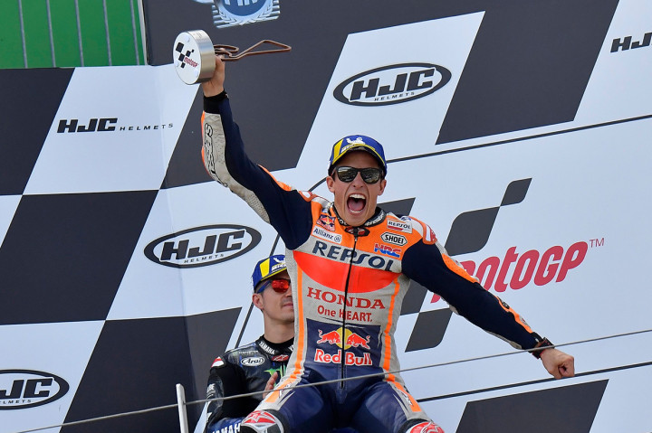 Dengan hasil ini, Marquez semakin kokoh di puncak klasemen sementara MotoGP. Dia sudah mengantongi 185 poin, unggul 58 poin dari Andrea Dovizioso yang berada di peringkat kedua.