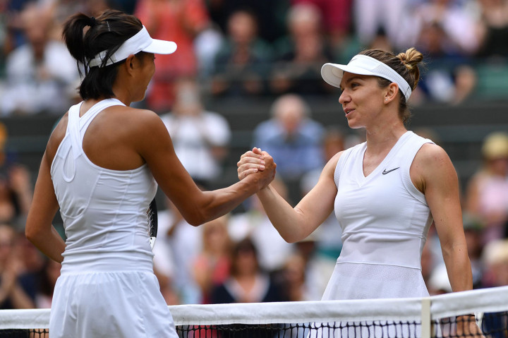 Unggulan ketujuh tersebut melangkah ke semifinal usai mengalahkan petenis non-unggulan Zhang Shuai  asal Tiongkok dengan skor 7-6(4), 6-1 di perempat final.
