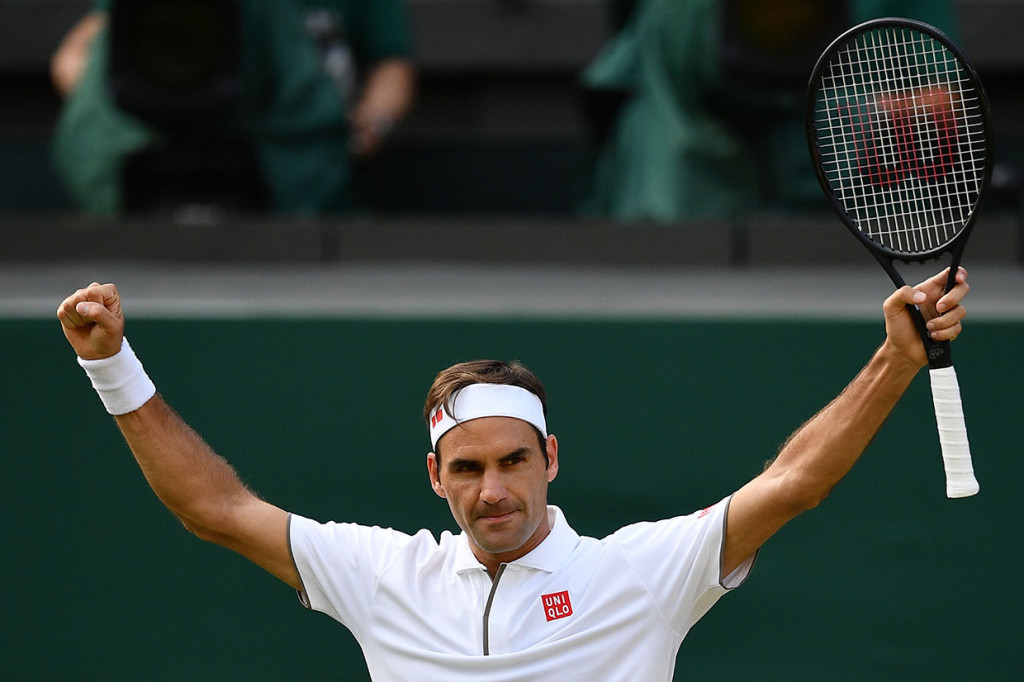 Bagi Federer, kemenangan tersebut merupakan kemenangan ke-100 dalam keikutsertaannya di Wimbledon. Federer, pemegang gelar juara delapan kali menjadi pemain pertama dalam sejarah yang meraih 100 kemenangan di kejuaraan Grand Slam. 
