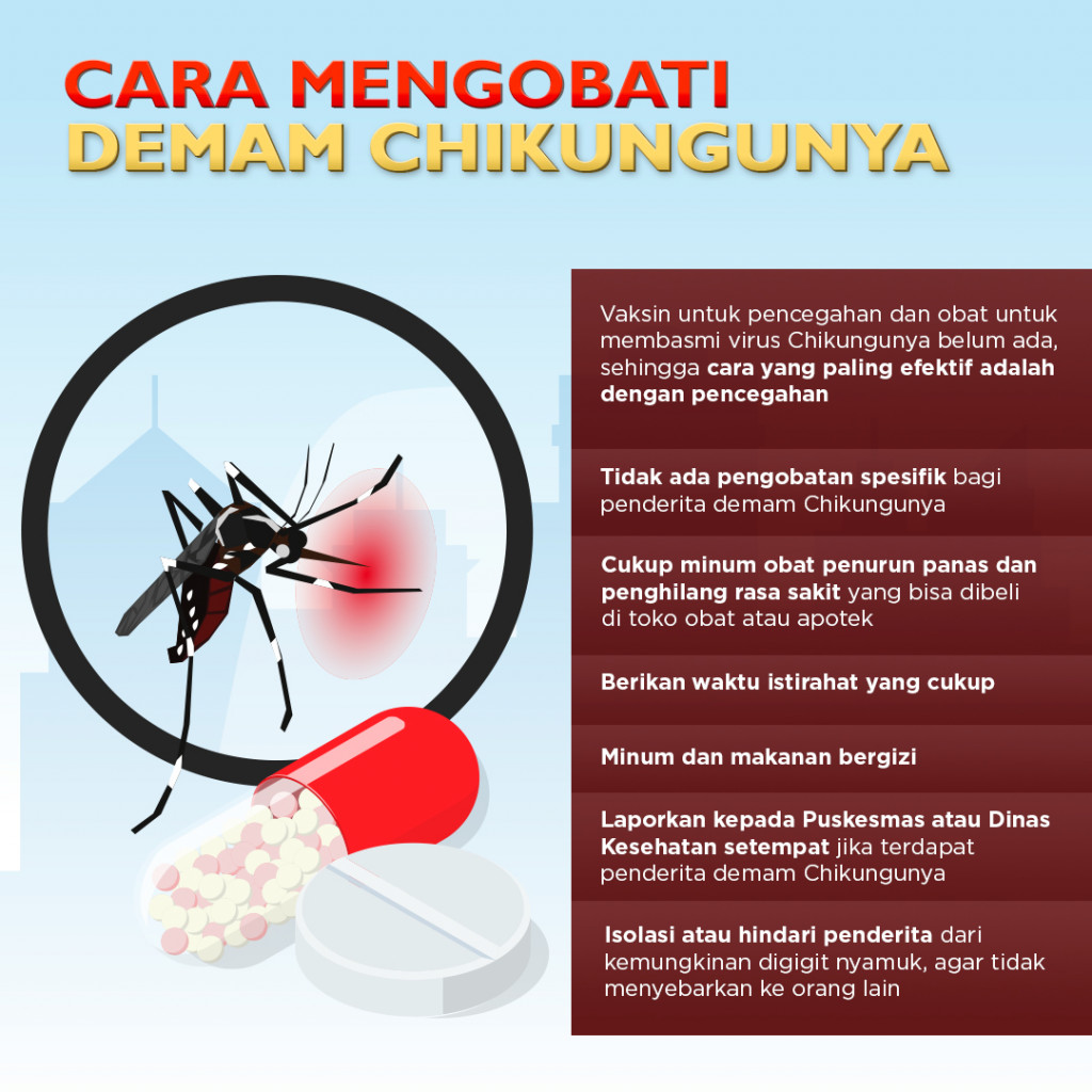 Cara Mengobati Demam Chikungunya