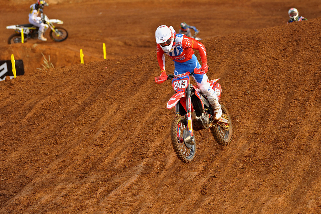 Crosser asal Slovenia Tim Gajser menjadi juara pada MXGP seri ke-12. 