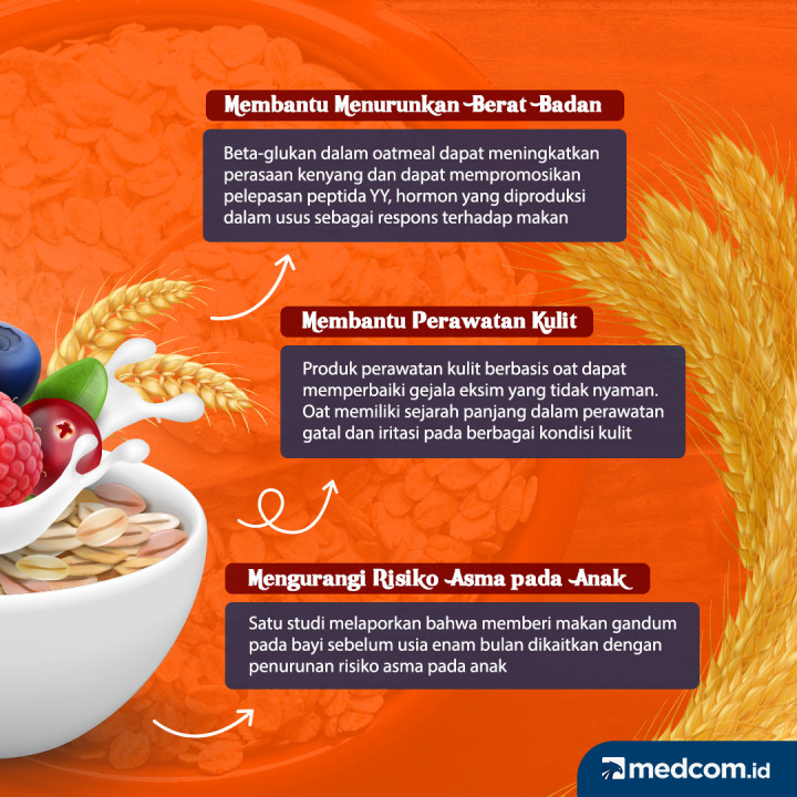 Manfaat Sarapan Oatmeal