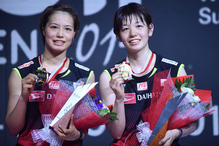 Ganda putri Jepang Yuki Fukushima/Sayaka Hirota sukses mempertahankan gelar turnamen bulu tangkis Indonesia Open setelah di final mengalahkan rekan senegaranya Misaki Matsutomo/Ayaka Takahashi.
