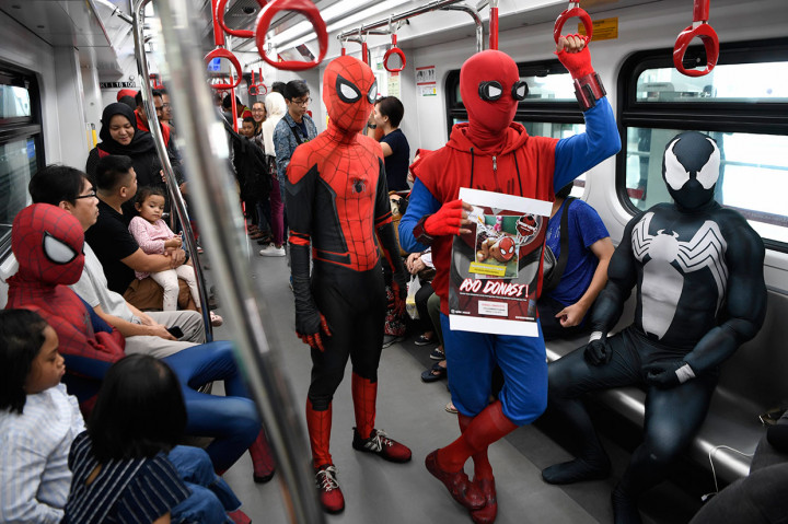 Penggalangan dana yang dilakukan oleh komunitas Spider Verse.id tersebut untuk meringankan biaya pengobatan pasien hidrosefalus berusia 11 bulan, Saira Putri Asarnya.