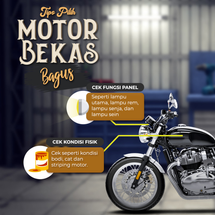 Tips Pilih Motor Bekas Bagus
