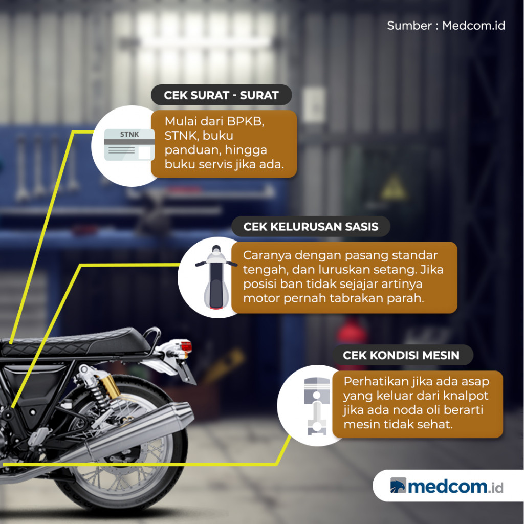 Tips Pilih Motor Bekas Bagus