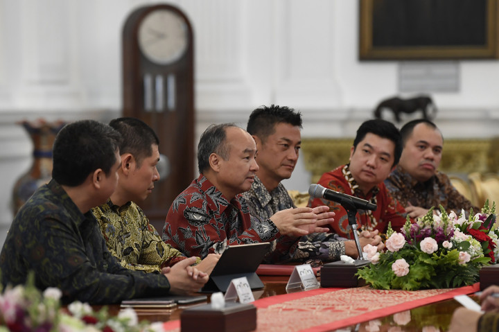 Pertemuan tersebut membahas investasi sebesar lima miliar dolar AS untuk membangun ekosistem transportasi daring berbasis kendaraan bertenaga listrik. 