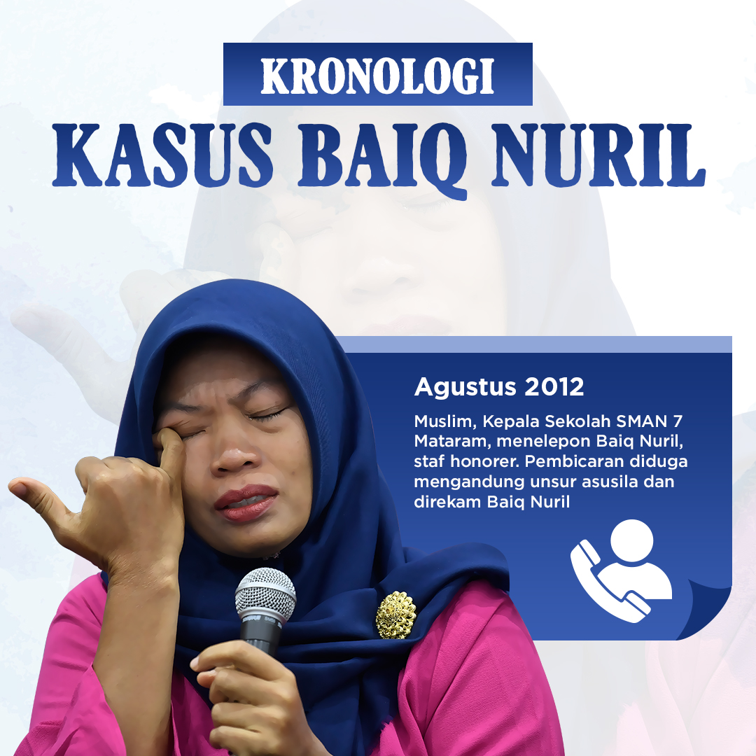 Kronologi Kasus Baiq Nuril