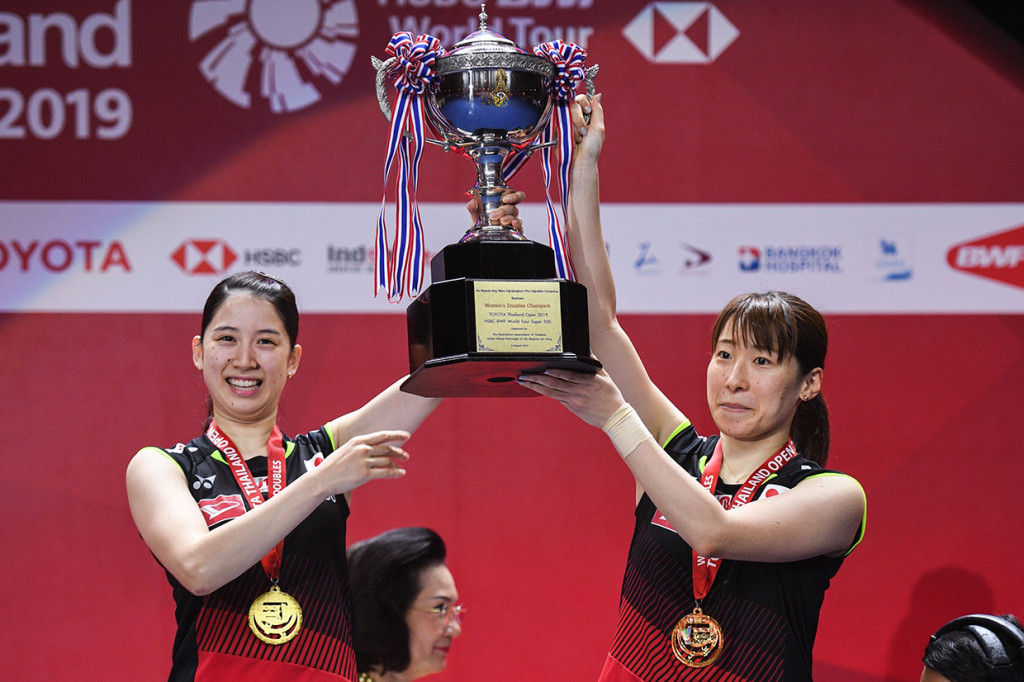 Titel juara Thailand Open 2019 kali ini menjadi gelar perdana bagi Tanaka/Yonemoto di tahun 2019.
