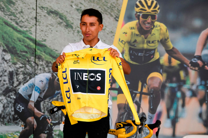 Pembalap sepeda berusia 22 tahun yang menjadi juara termuda Tour de Fance dalam 110 tahun terakhir itu berjanji kepada ribuan orang yang memadati alun-alun kota kecil di Pegunungan Andes itu bahwa dia akan terus mengejar sukses lebih tinggi lagi.