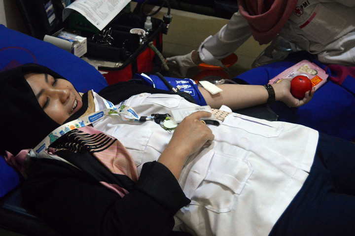 Acara donor darah ini diikuti karyawan yang tergabung dalam Media Group yakni Metro TV, Medcom.id, Media Indonesia, dan Indocater. 