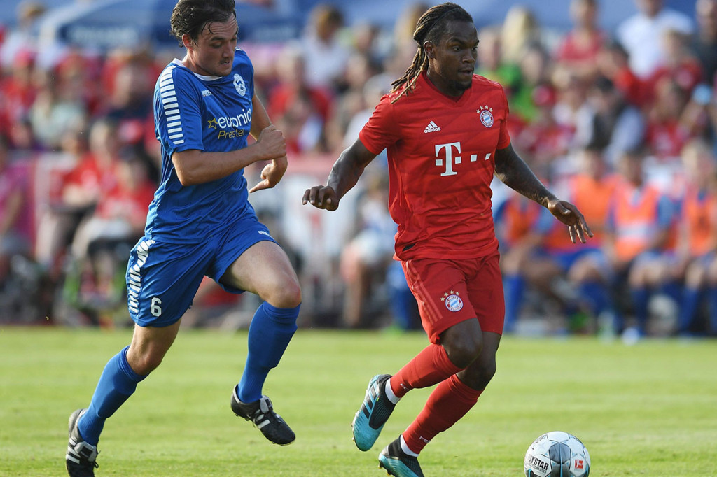 Kemenangan besar Bayern Muenchen diraih pada laga pramusim terakhir mereka yang digelar di Sportplatz Birkenmoos Stadium, Kamis, 8 Agustus 2019 waktu setempat. 