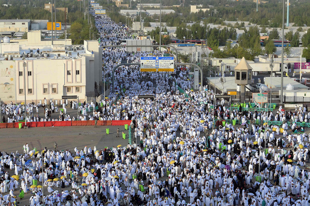 Jemaah haji dari seluruh dunia mulai bergerak ke Padang Arafah pada Jumat, 9 Agustus 2019 atau pada 8 Zulhijah sekitar pukul 07.00 waktu Arab Saudi.