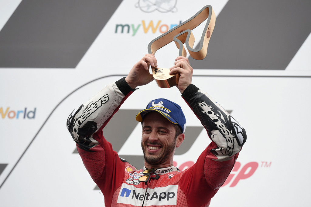 Bagi Dovi, ini merupakan kemenangan kedua di MotoGP 2019. Sebelumnya, dia menjadi juara pada seri pembuka di MotoGP Qatar.