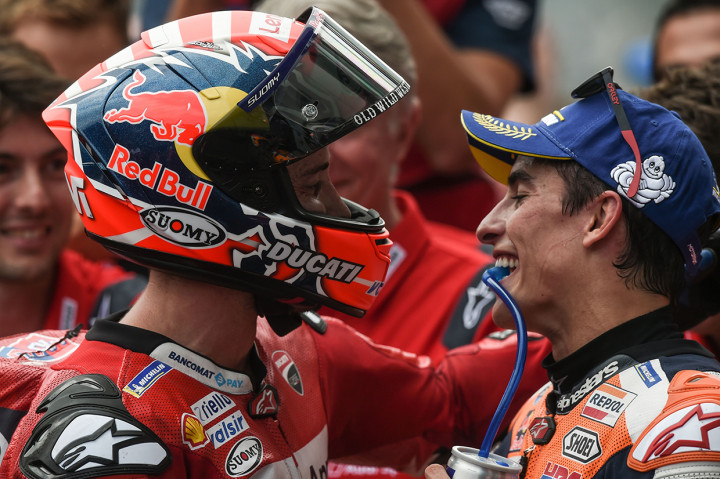 Torehan itu hanya berjarak 0,213 detik dari Marquez.