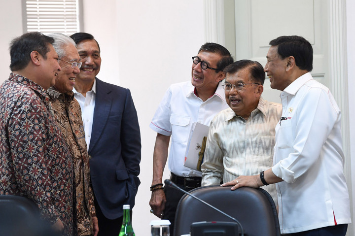 Rapat kabinet terbatas tersebut membahas evaluasi pelaksanaan mandatori biodiesel. 