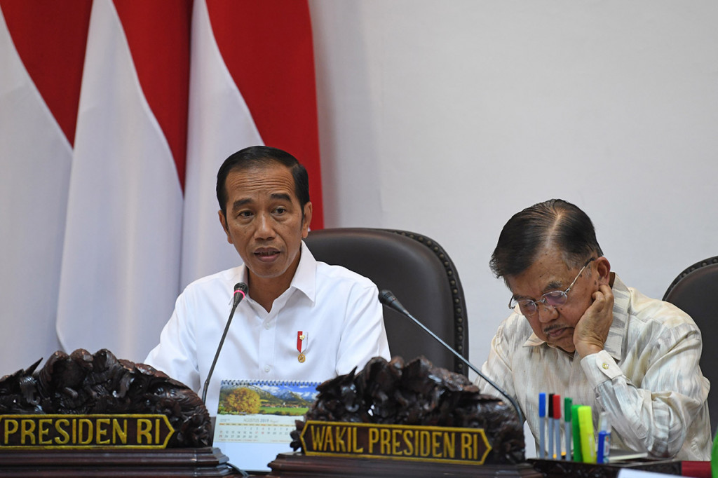 Dalam pembukaan ratas, Jokowi menyebut bahwa pada Januari 2020 pelaksanaan program biodiesel sudah mencapai 30% dan akhir tahun depan meningkat lagi menjadi B50.