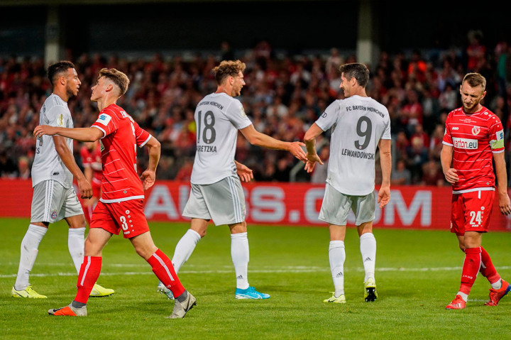 Giliran Leon Goretzka mencatatkan namanya di papan skor untuk membawa Muenchen unggul 3-0 pada menit ke-85. Tuan rumah memperkecil ketertinggalan lewat eksekusi penalti Berkan Tz sesaat sebelum laga usai.