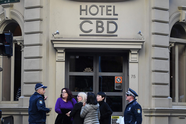 Polisi telah menutup kawasan distrik pusat bisnis (CBD) Sydney.