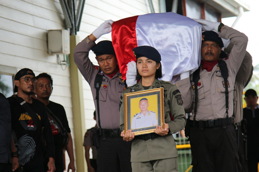 Briptu Heidar adalah korban penyanderaan yang ditemukan tewas akibat luka tembak yang dilakukan kelompok kriminal separatisme bersenjata (KKSB) di Kabupaten Puncak.