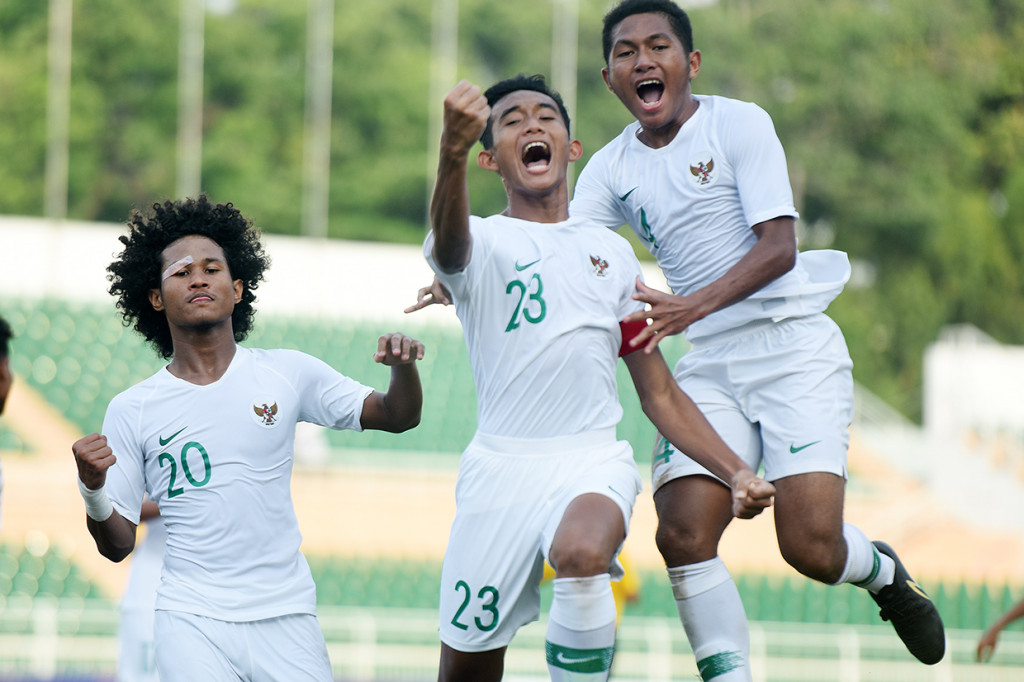 Myanmar unggul lebih dulu melalui Hen Htet Aung pada menit ke-50. Indonesia membalas melalui tendangan bebas Rizky Ridho Ramadhani pada menit ke-68.